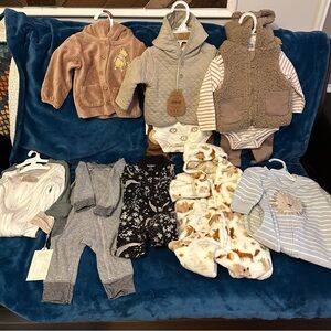 3-6 Months Assorted Baby Clothing Set
